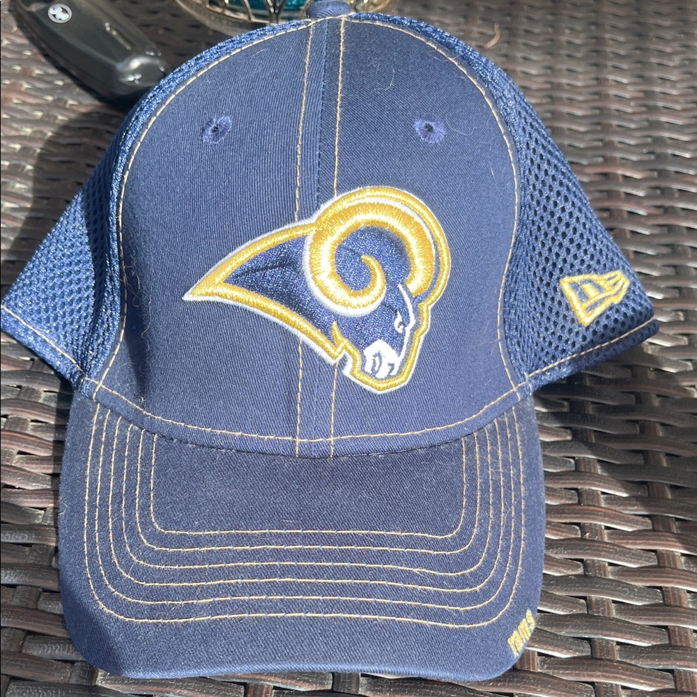 St Louis Rams New Era Blue and Gold and Blue Hat